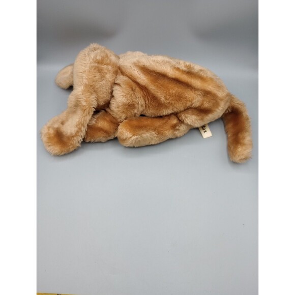 RARE Russ Vintage Max Puppy Dog Stuffed Plush Laying Long Ears Sad Yellow Eyes - Picture 6 of 10